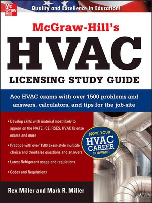 cover image of McGraw-Hill's HVAC Licensing Study Guide